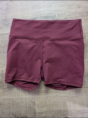 Guru Active Women's  Bike Shorts in Wine Size Large